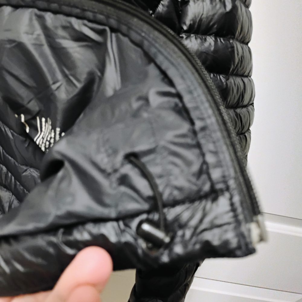 Black Diamond Quilted Black Puffer Jacket - Picture 12 of 13